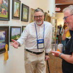 15 Ways to Elevate Your Work Plein air painting events - Artists Jason Prigge and Alan Eickberg regale one another with stories of their plein air adventures during the Paint Cedarburg exhibition.