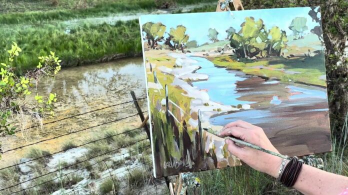 From Carla Bosch's 2025 Plein Air Live demonstration