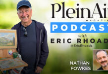 Plein Air Podcast with Eric Rhoads and Nathan Fowkes on artist practice