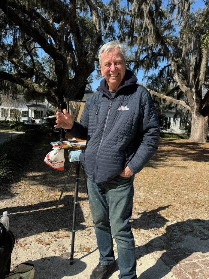 Eric Rhoads at Winter Art Escape Eric Rhoads at Winter Art Escape