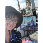 Plein Air Stories: A Fisherman Saved My Brush plein air painting - Inspired by their grit and “the fleeting moments that define their hard-earned livelihood,” Lyudmila Tomova Clark is drawn to scenes of fishermen at work.