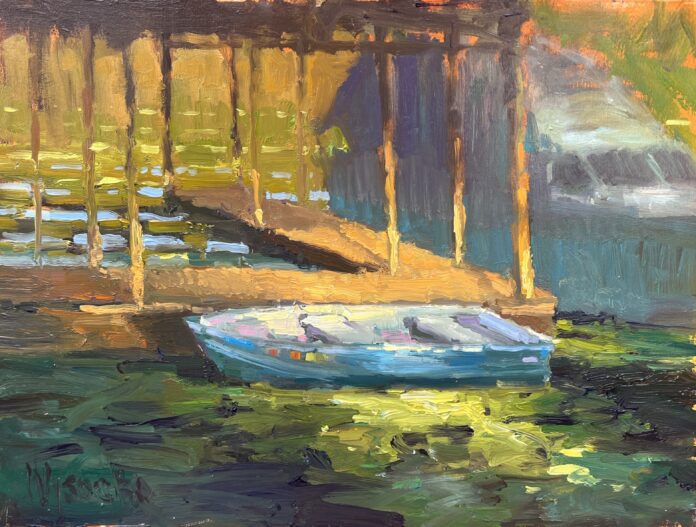 boat on a dock