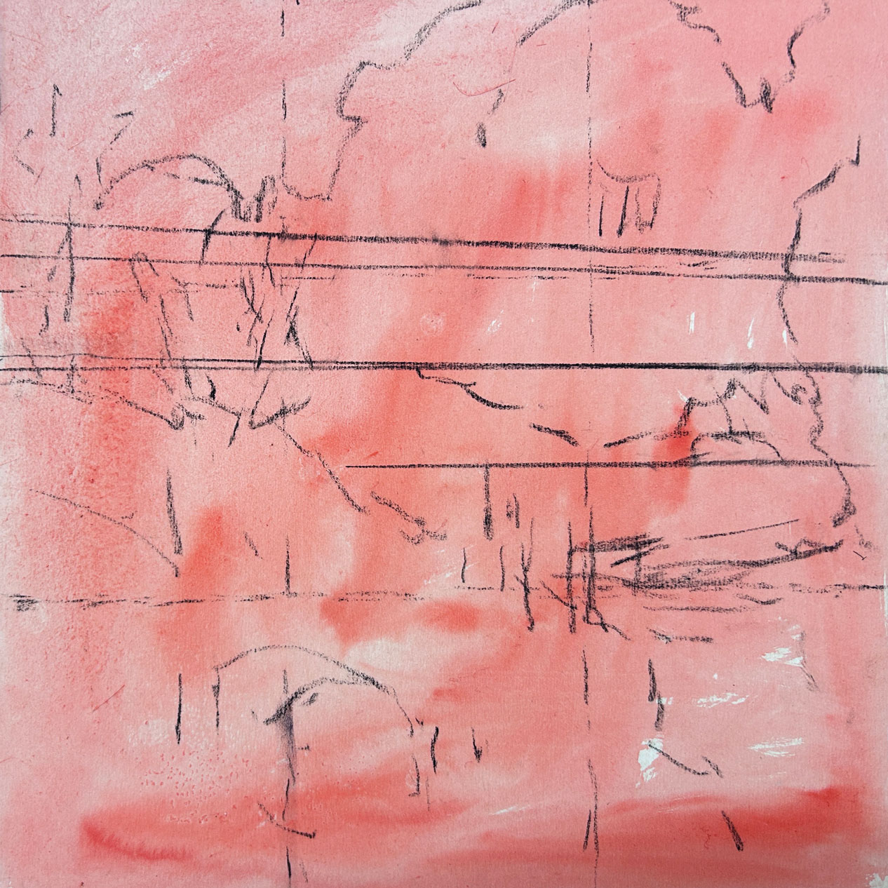 pastel underpainting