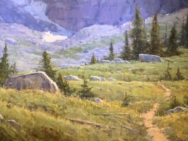 John Hughes, "Renewal," 24 x 48 in.