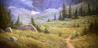 John Hughes, "Renewal," 24 x 48 in.