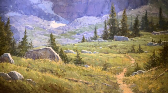 John Hughes, "Renewal," 24 x 48 in.