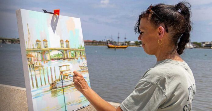 Plein air painting events for April 2026