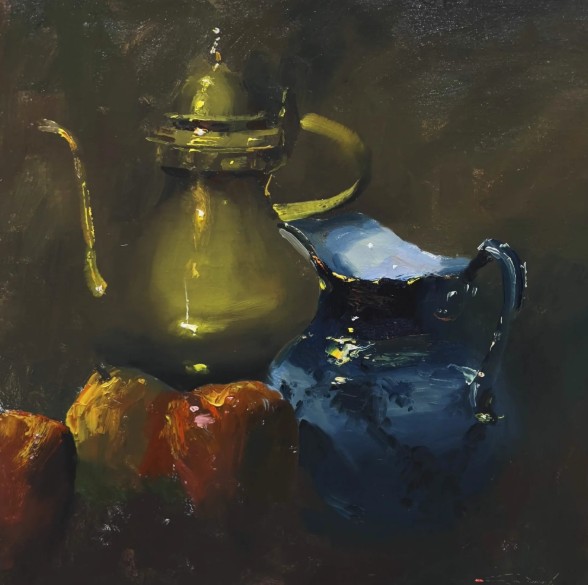 Still life painting by CW Mundy