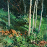 Joe Anna Arnett ~ A Tribute Exhibition Joe Anna Arnett, “Aspen Shadows,” 16 x 12 in.