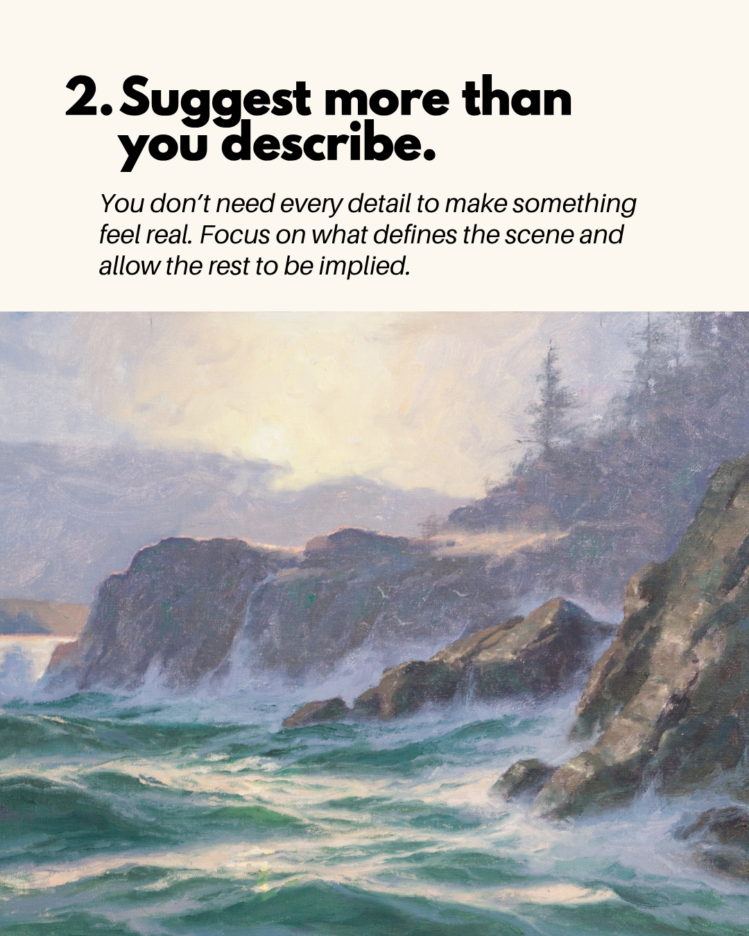 Landscape painting techniques