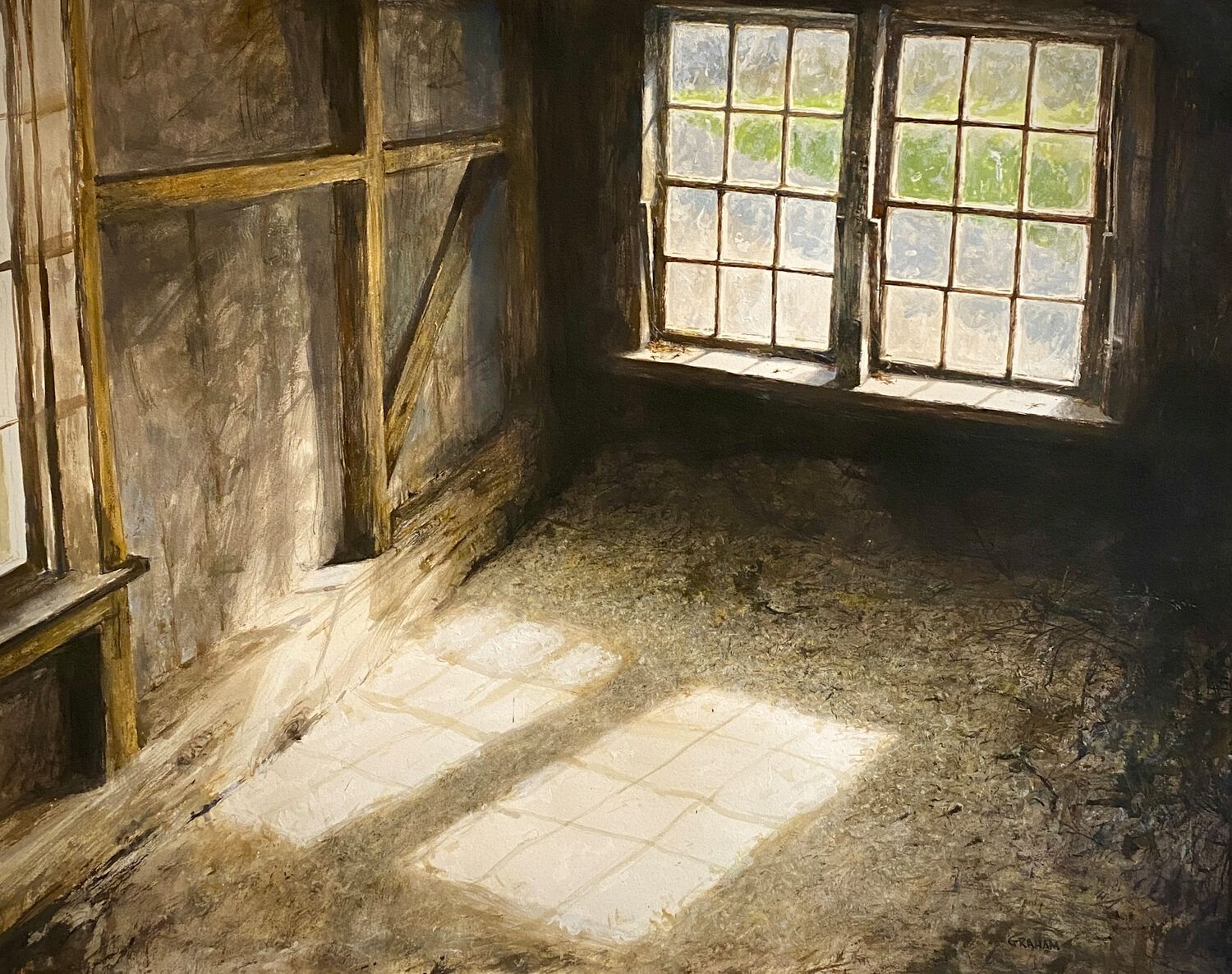 Best Plein Air Acrylic & Gouache: Randall Graham, “Eternal,” gouache, 22 x 30 in.
