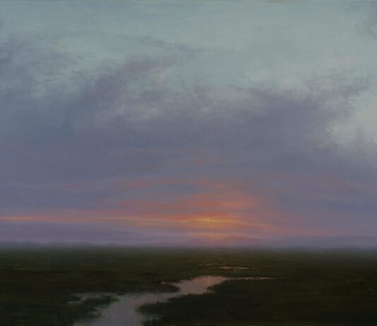 The Salon Art Prize - First Place Overall: Kat Lynn Nottingham, “A Moment of Brilliance,” oil, 36 x 36 in.