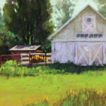 "Spring on the Farm," 2020, pastel, 8 x 10 in., Available from the artist, Plein air