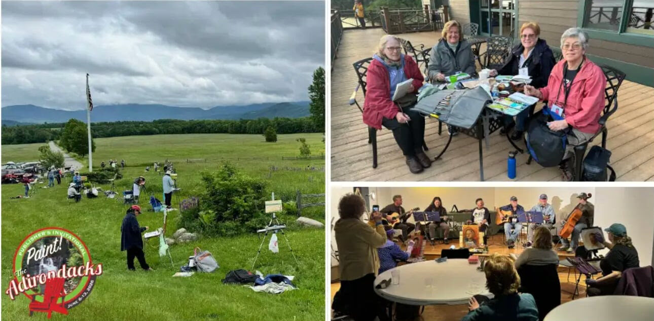 Paint Adirondacks - painting retreat for artists