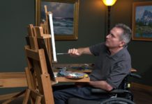 I Will Paint In Any Way Possible Artist Alex Dzigurski