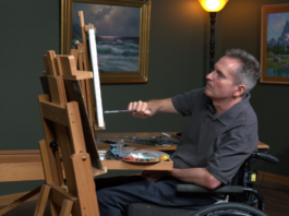 I Will Paint In Any Way Possible Artist Alex Dzigurski