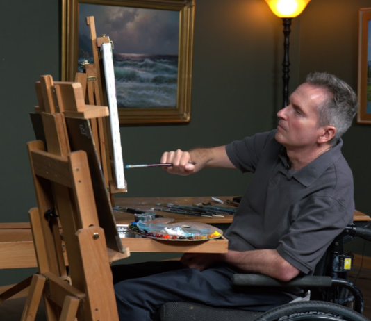 I Will Paint In Any Way Possible Artist Alex Dzigurski
