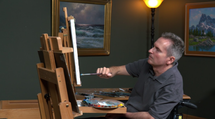 Artist Alex Dzigurski