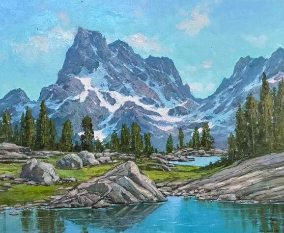 Alex Dzigurski, "Eastern Sierras," oil, 24 x 30 in., available