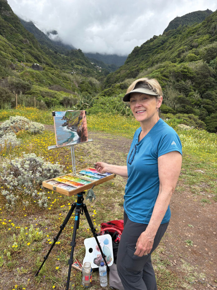 Plein air painter Allison Krajcik Plein air painter Allison Krajcik