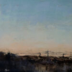 Painting exercise - Lyn Asselta, "Sky Study 1," pastel, 8 x 10 in.