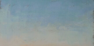 Painting exercise - Lyn Asselta, "Sky Study 1," pastel, 8 x 10 in.