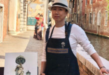 Lisa Wang: Painting the Sculptures of Venice