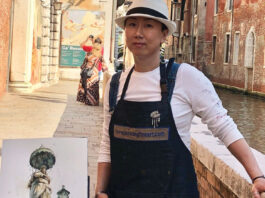 Lisa Wang: Painting the Sculptures of Venice