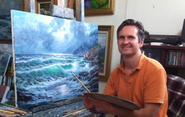 Landscape painter Alex Dzigurski artist