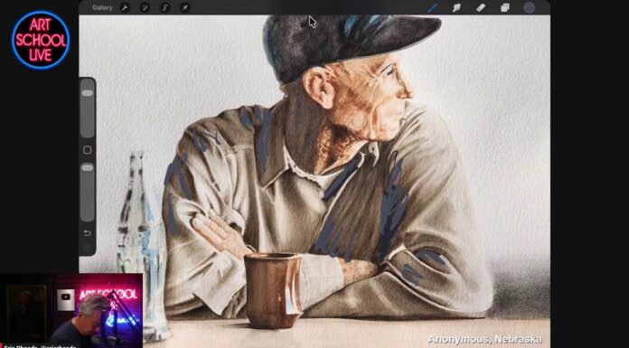 Art School Live with Eric Rhoads - how to fix your painting