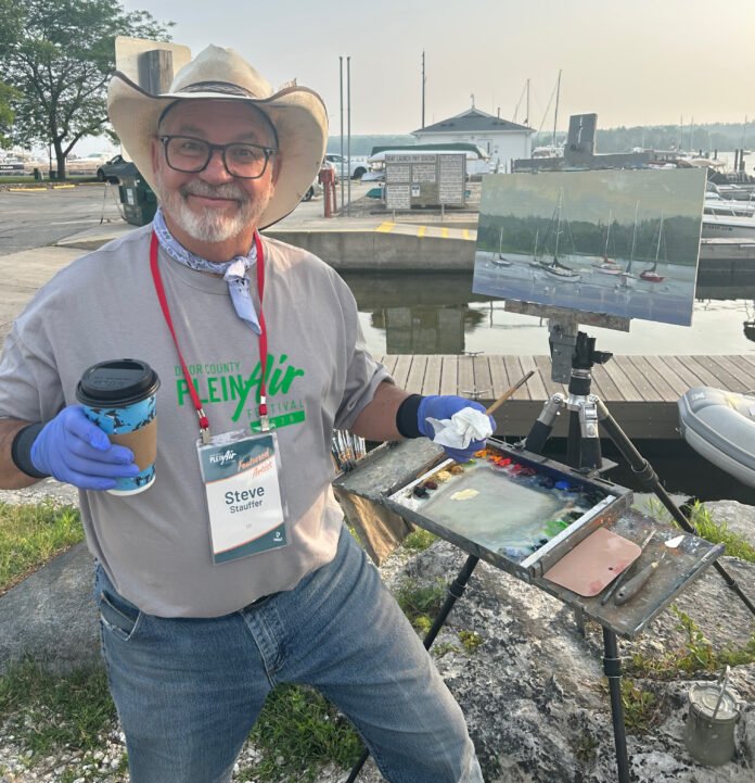 Bayside Coffee Door County Plein Air Festival