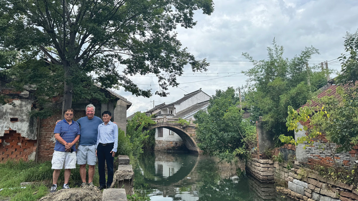 Plein air painting retreat in China