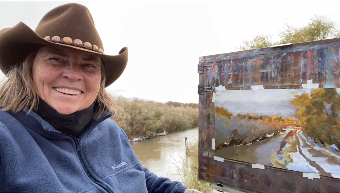 Plein air painter Natasha Isenhour