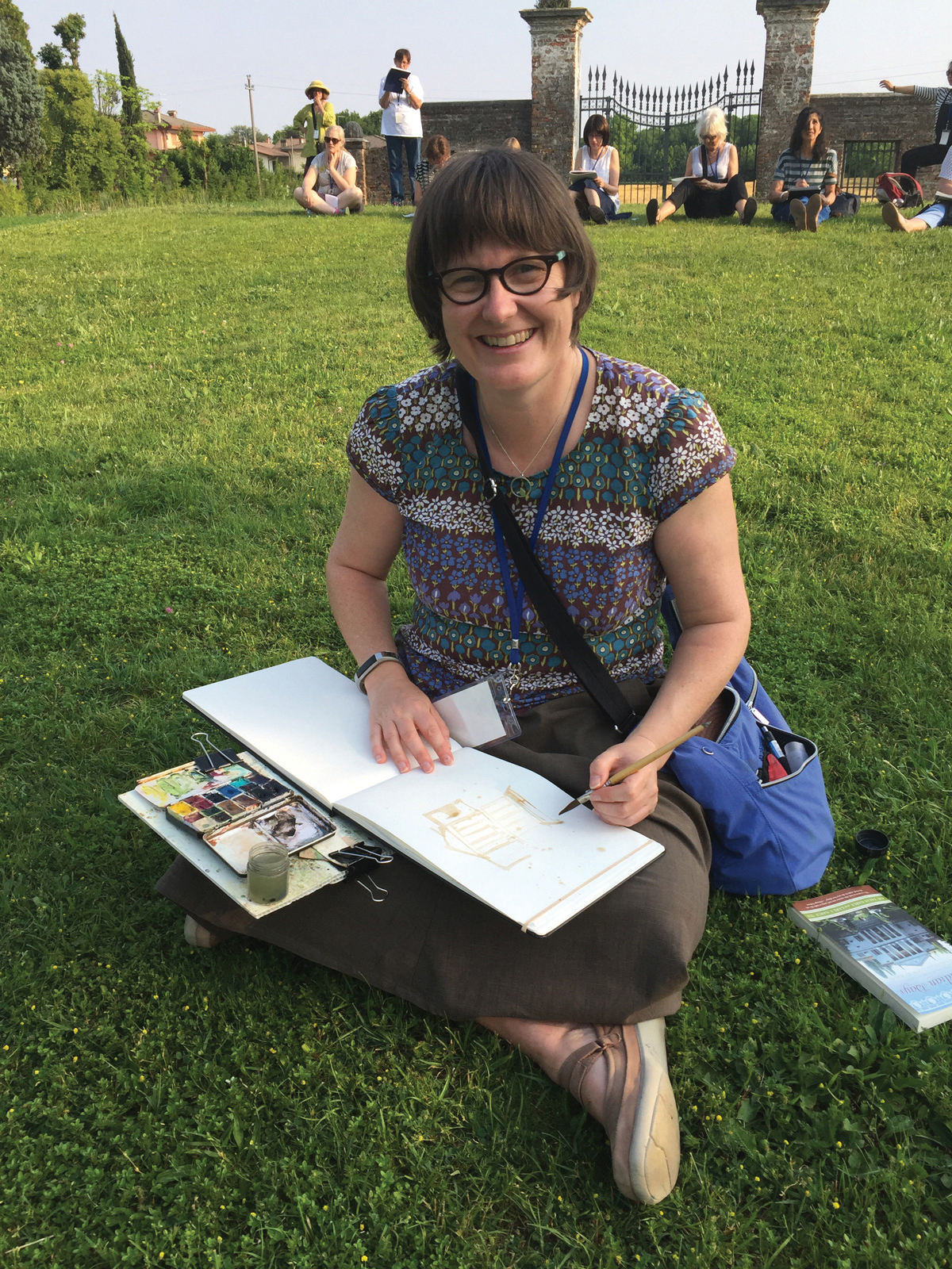 Urban Sketcher Liz Steel