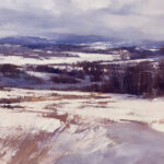 Salon Art Prize 1st Place: “Poplars” Proves Popular Salon Art Prize - Deborah Tilby (Canada), “Poplars,” oil, 16 x 20 in.