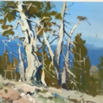 Stop Painting Boring Trees! How to Paint Mountain Pine Trees with Allie Zeyer
