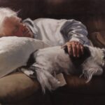 Eyes on the July Salon Art Prize Salon Art Prize - First Place Overall: Kathleen Erin, “Companion,” oil, 24 x 36 in.