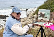 3 Reasons to Paint at … Leo Carrillo State Beach Marian Fortunati, plein air painting in California
