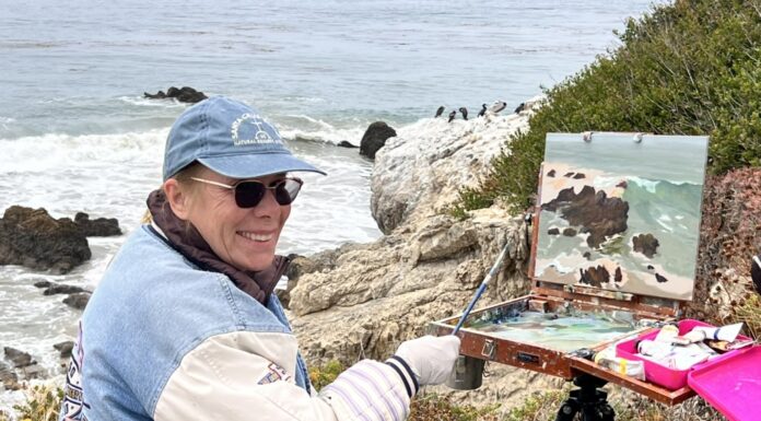 3 Reasons to Paint at … Leo Carrillo State Beach Marian Fortunati, plein air painting in California