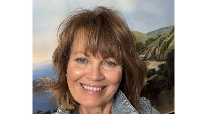 Landscape painter Cindy Baron