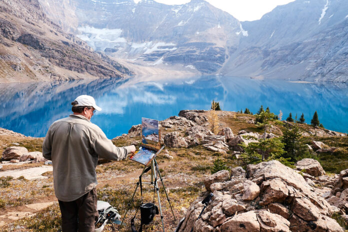 Clyde Aspevig Plein air painter Clyde Aspevig