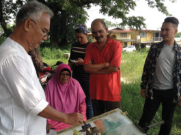 Plein Air Painting Spotlight: Malaysian Artist Ismail Kadir Plein air painter Ismail Kadir