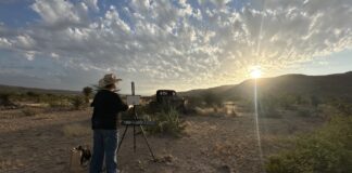 Beth Bathe plein air painting