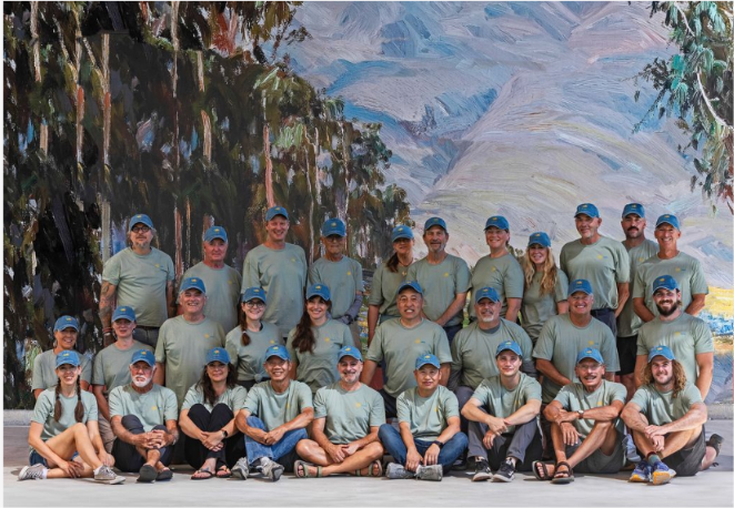 Laguna Plein Air Painters Association - 28th Annual Laguna Beach Plein Air Painting Invitational group; photo by Mitch Ridder