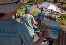 Record Art Sales at LPAPA Invitational, Despite Heat and High Tides LPAPA Quick Draw / Laguna Plein Air Painters Association